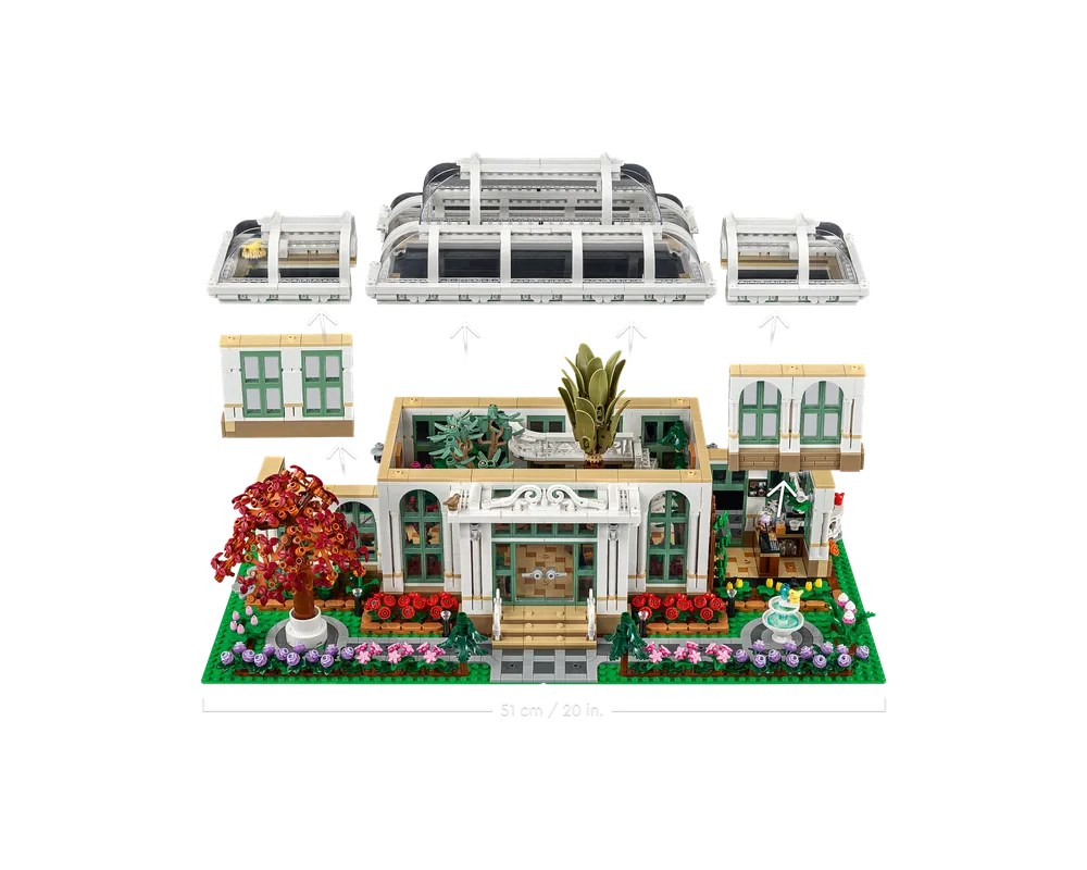 LEGO LEGO Ideas &#40;CUUSOO&#41; 21353 - The Botanical Garden - Authentic LEGO Set Image 5
