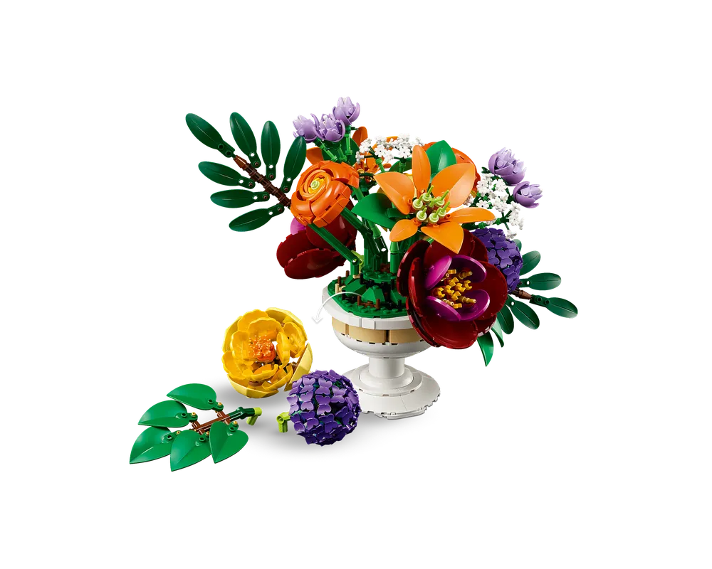 LEGO Botanicals 10345 - Flower Arrangement - Authentic LEGO Set Image 7