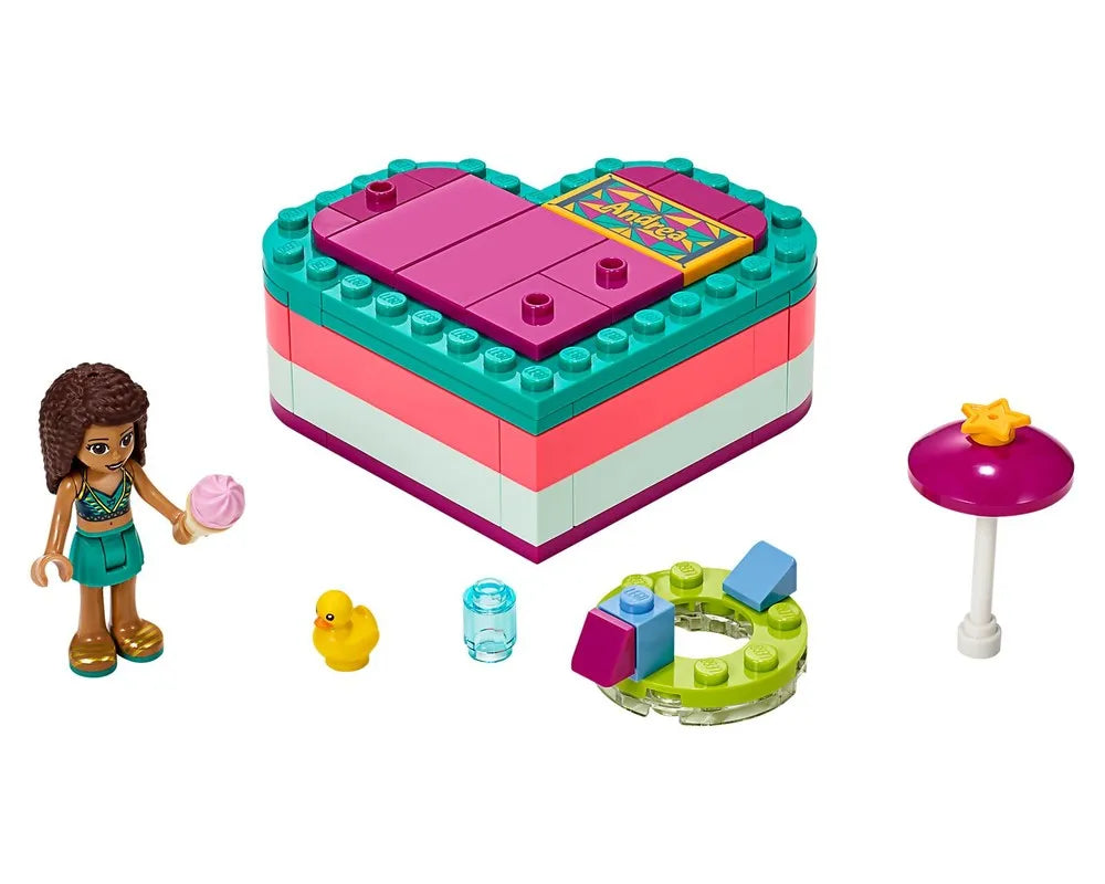LEGO Friends 41384 - Andrea's Summer Heart Box - Authentic LEGO Set Image 2