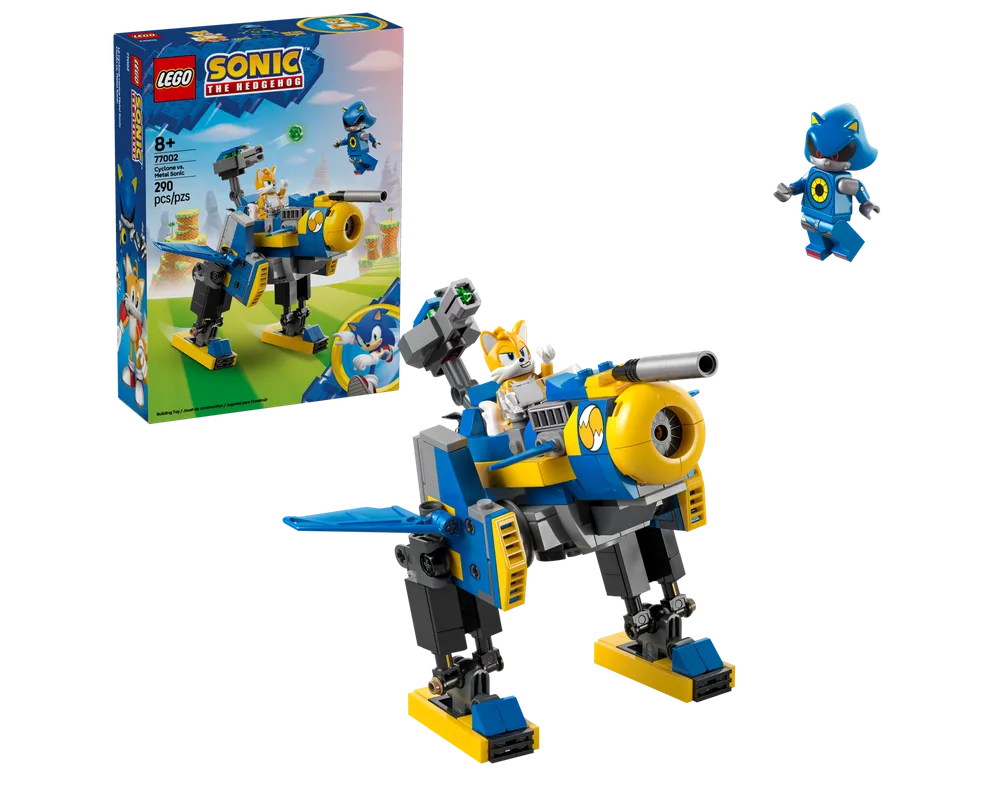 LEGO Sonic the Hedgehog 77002 - Cyclone vs. Metal Sonic - Authentic LEGO Set Main Image