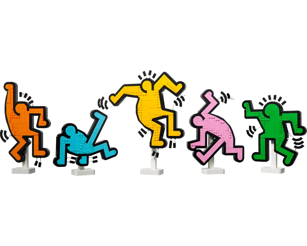 LEGO Art 31216 - Keith Haring – Dancing Figures - Authentic LEGO Set Image 12
