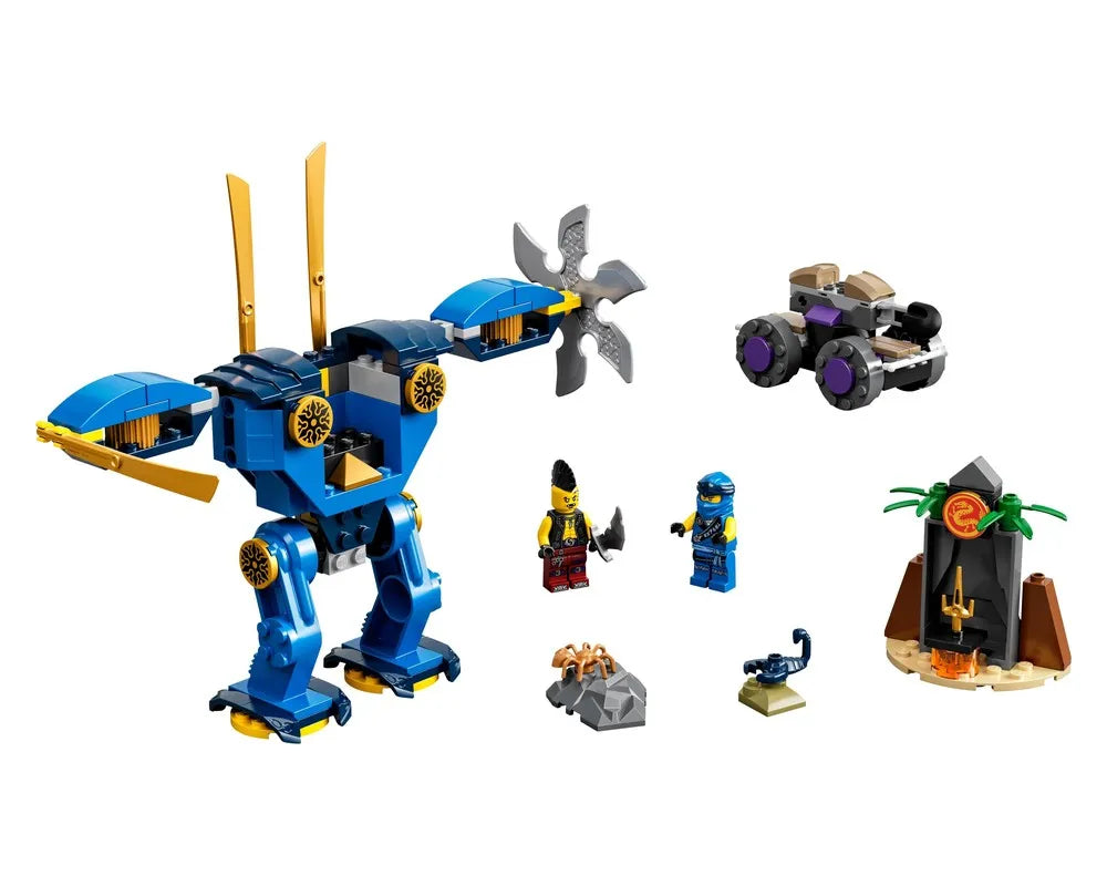 LEGO NINJAGO 71740 - Jay's Electro Mech - Authentic LEGO Set Image 4
