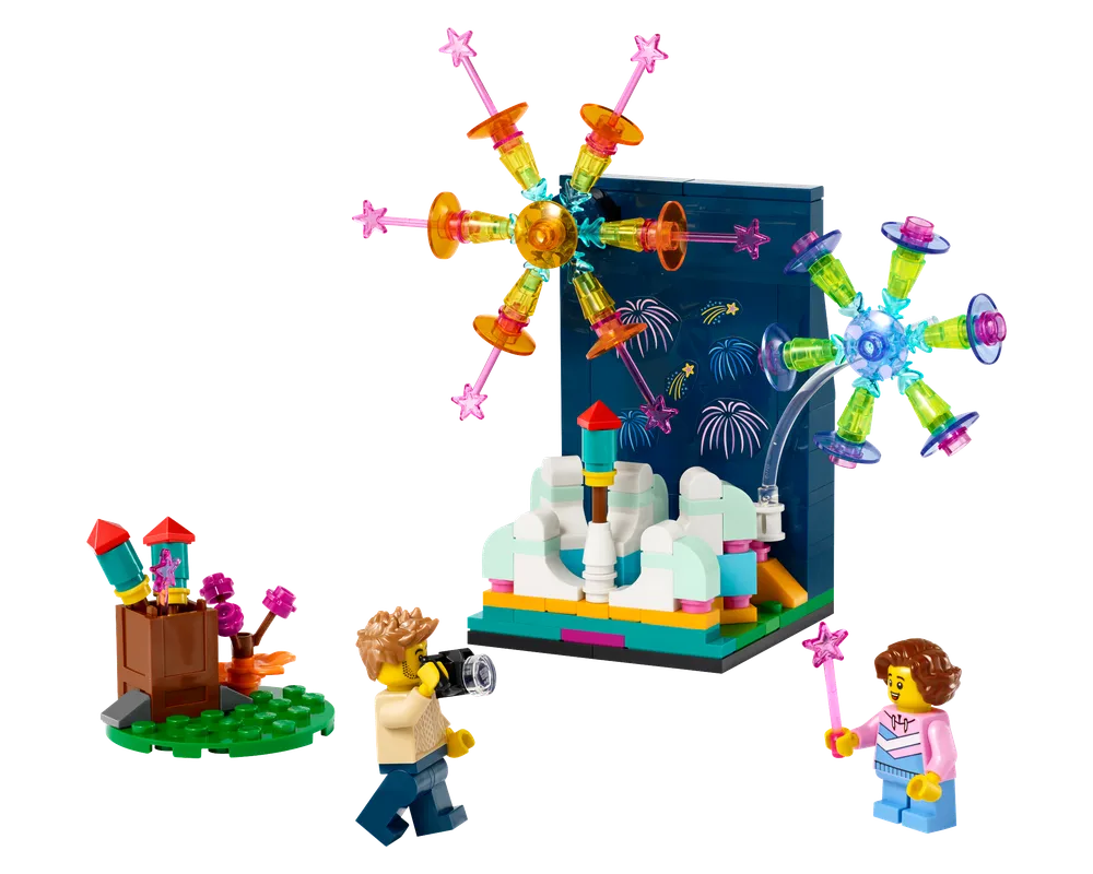 LEGO Promotional 40689 - Firework Celebrations - Authentic LEGO Set Image 3