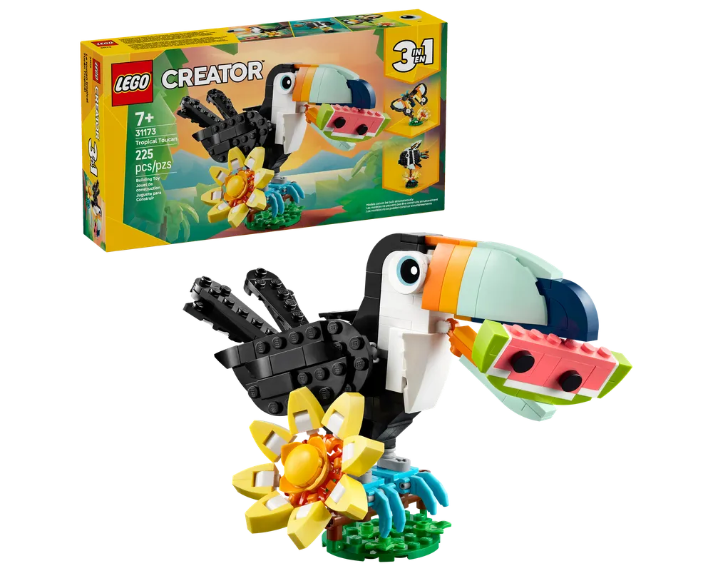 LEGO Creator 31173 - Tropical Toucan - Authentic LEGO Set Main Image