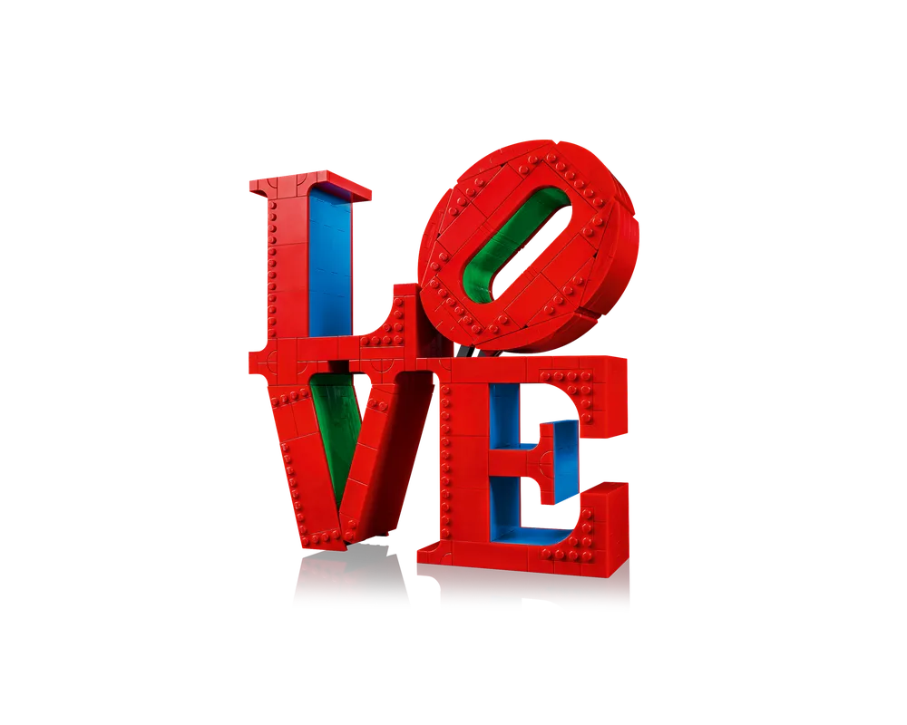 LEGO Art 31214 - LOVE - Authentic LEGO Set Image 4