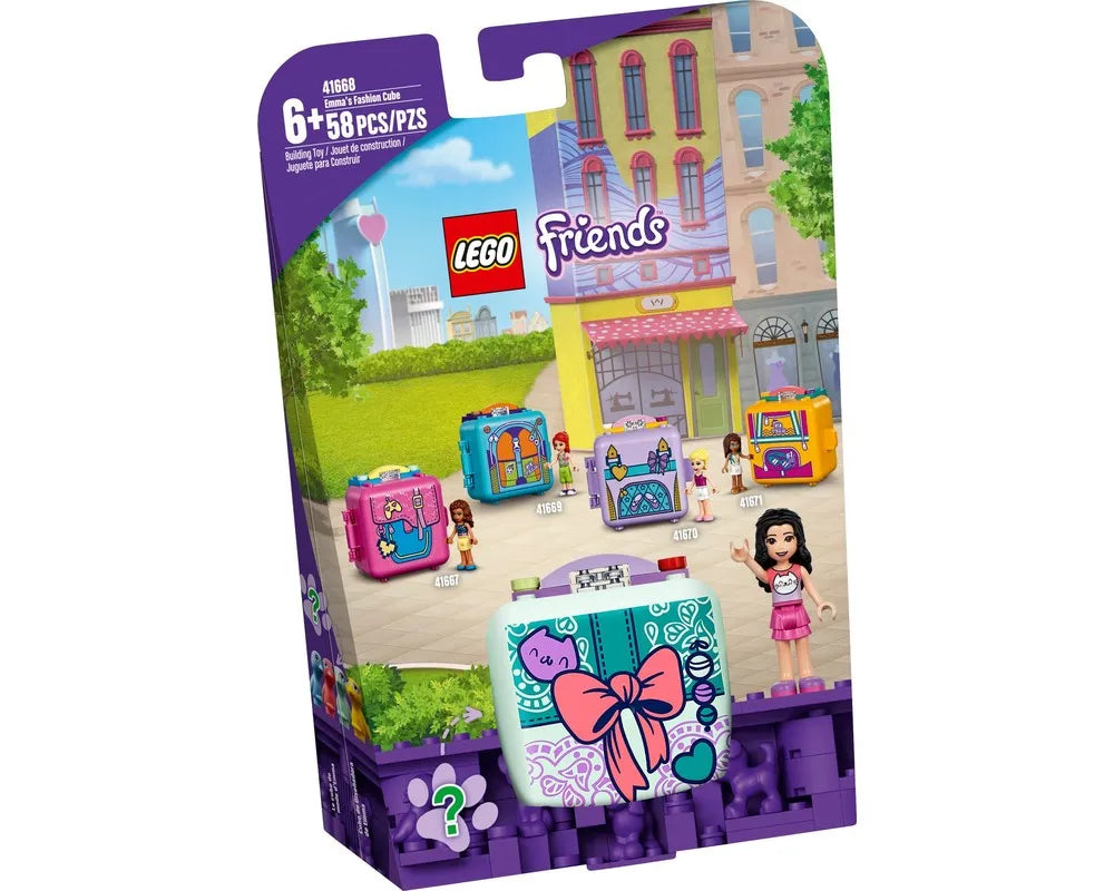 LEGO Friends 41668 - Emma&#39;s Fashion Cube - Authentic LEGO Set Main Image