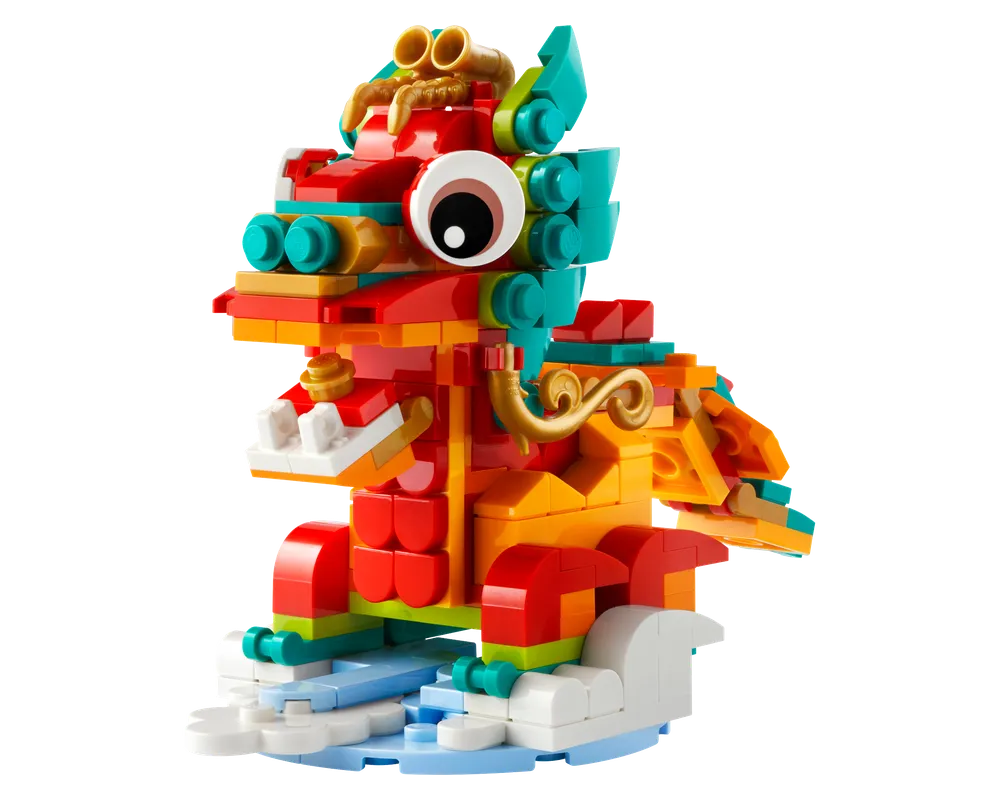 LEGO Holiday & Event 40611 - Year of the Dragon - Authentic LEGO Set Image 2