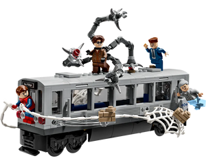 LEGO Super Heroes 76321 - Spider-Man vs. Doc Ock Subway Train Scene - Authentic LEGO Set Image 4