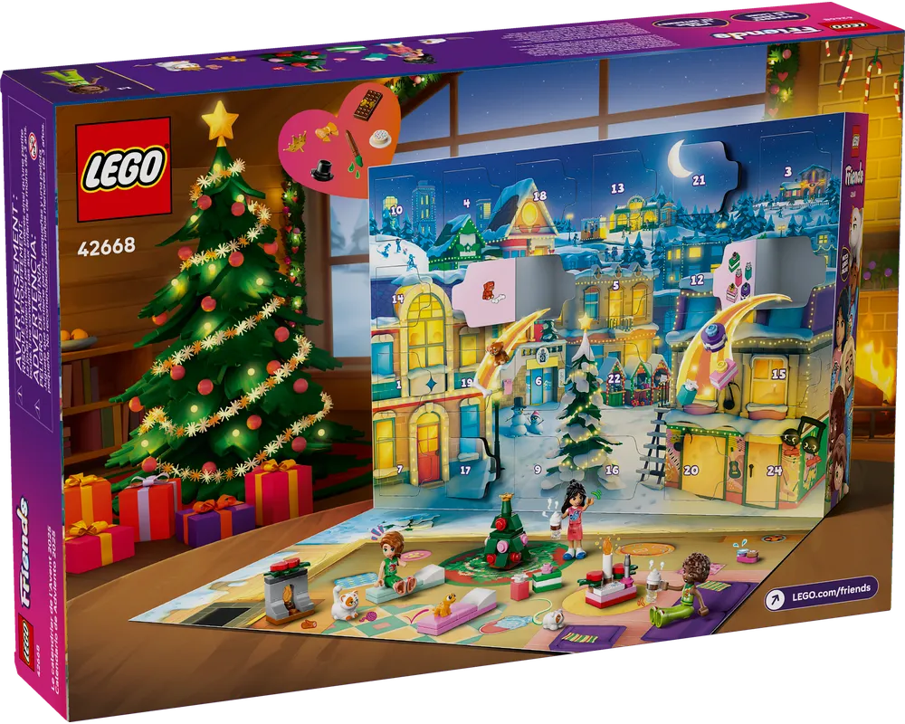 LEGO Friends 42668 - Advent Calendar 2025, Friends - Authentic LEGO Set Image 4