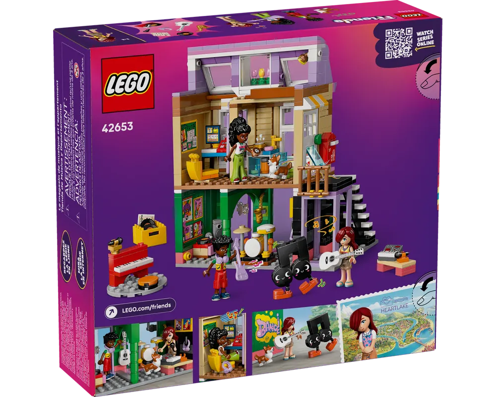 LEGO Friends 42653 - Music Store & Apartment - Authentic LEGO Set Image 13