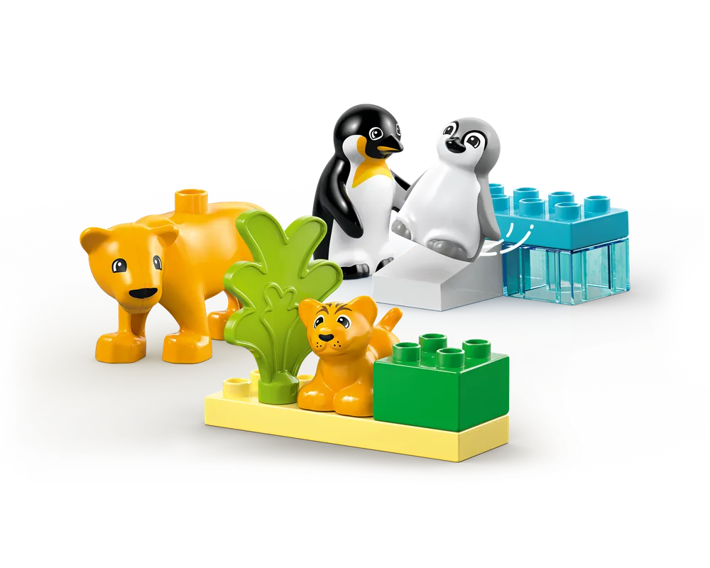 LEGO DUPLO 10442 - Wild Animal Families: Penguins & Lions - Authentic LEGO Set Image 4