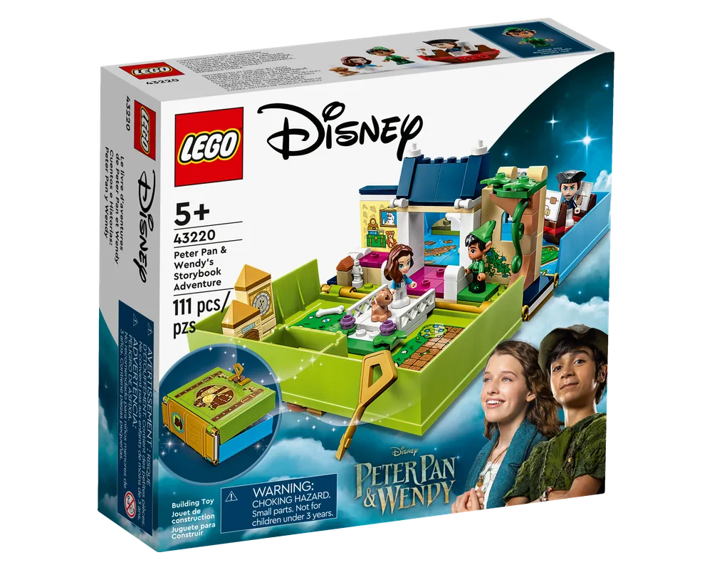 =LEGO Disney 43220 - Peter Pan & Wendy's Storybook Adventure - Authentic LEGO Set Main Image