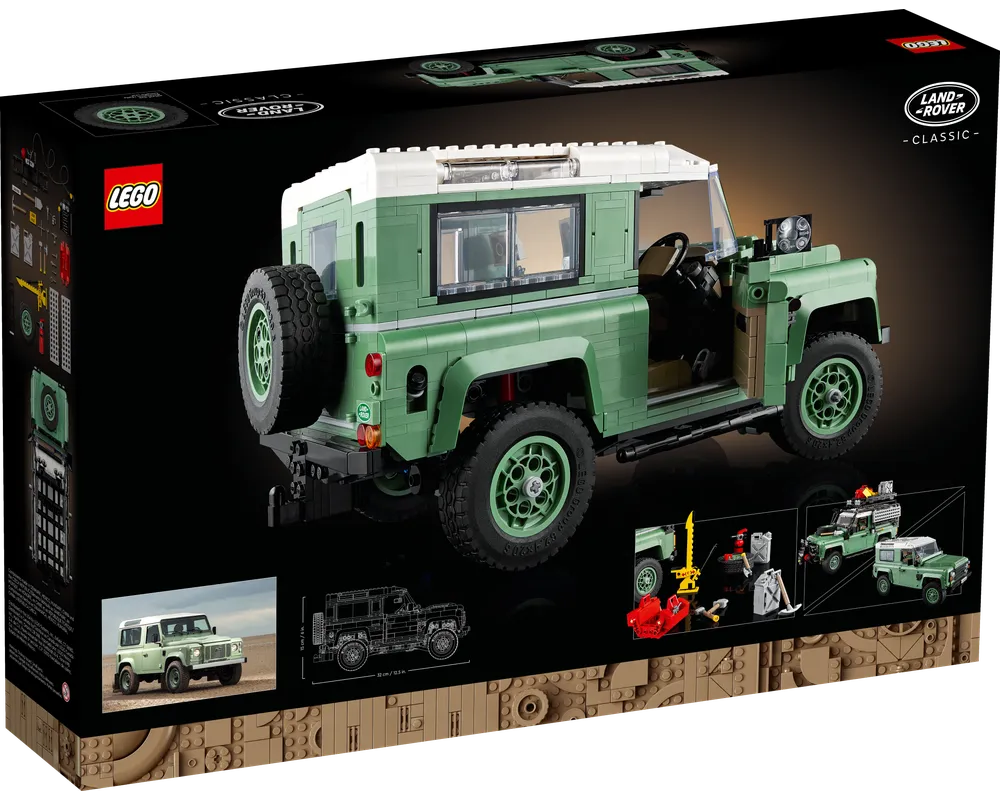 LEGO LEGO Ideas &#40;CUUSOO&#41; 10317 - Land Rover Classic Defender 90 - Authentic LEGO Set Image 7