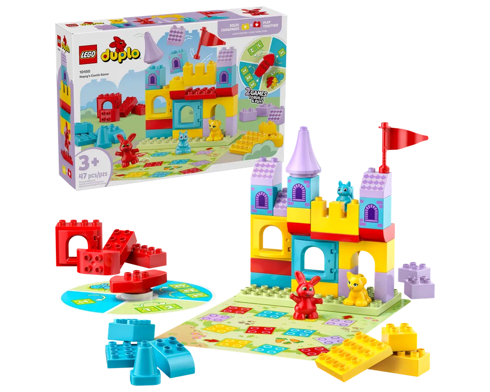 LEGO DUPLO 10450 - Hopsy's Castle Game - Authentic LEGO Set Main Image