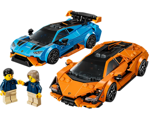 LEGO SPEED CHAMPIONS 77238 - Lamborghini Revuelto & Lamborghini Huracán STO - Authentic LEGO Set Image 3