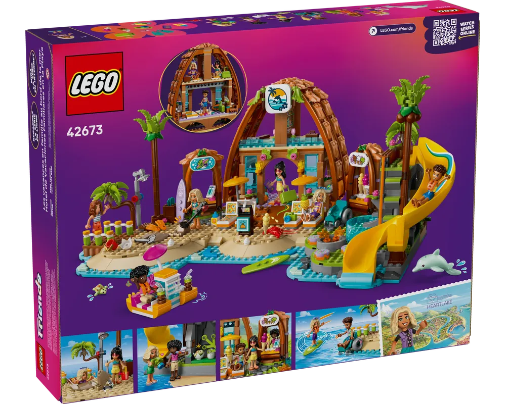 LEGO Friends 42673 - Family Vacation Beach Resort - Authentic LEGO Set Image 14