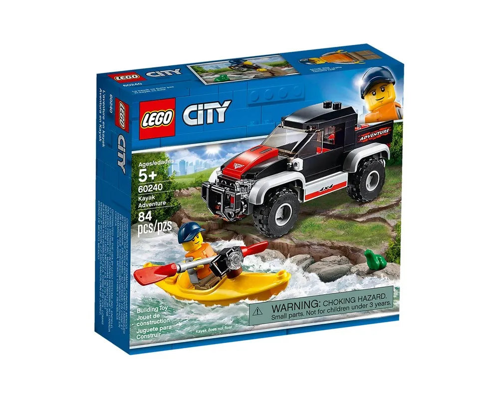 LEGO City 60240 - Kayak Adventure - Authentic LEGO Set Main Image