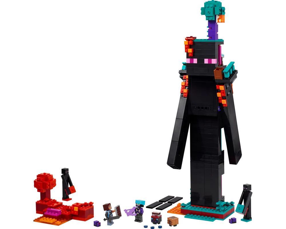 LEGO Minecraft 21279 - The Enderman Tower - Authentic LEGO Set Image 14