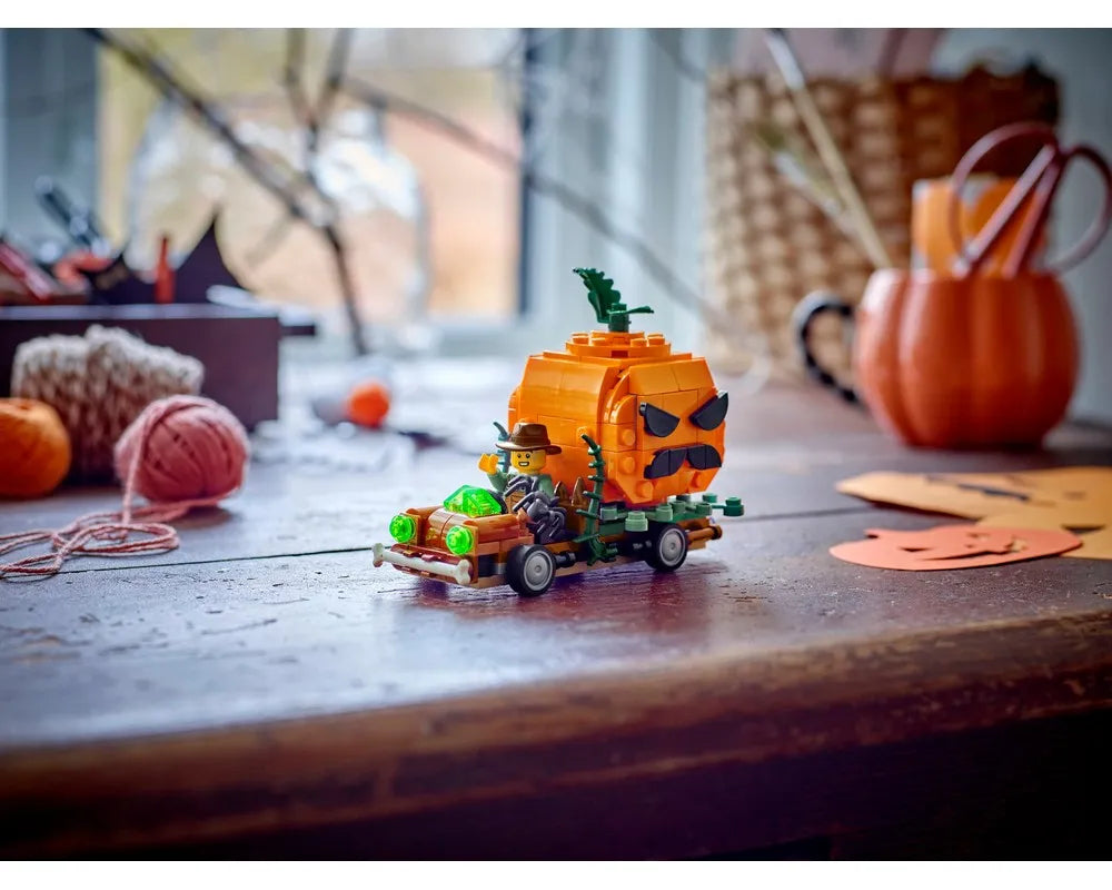 LEGO Holiday & Event 40822 - Jack-O'-Lantern Pickup Truck - Authentic LEGO Set Image 9