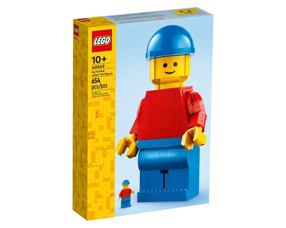 LEGO Sculptures 40649 - Up-Scaled LEGO Minifigure - Authentic LEGO Set Main Image
