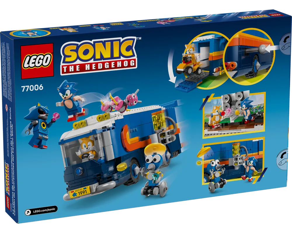 LEGO Sonic the Hedgehog 77006 - Team Sonic Command Truck - Authentic LEGO Set Image 2