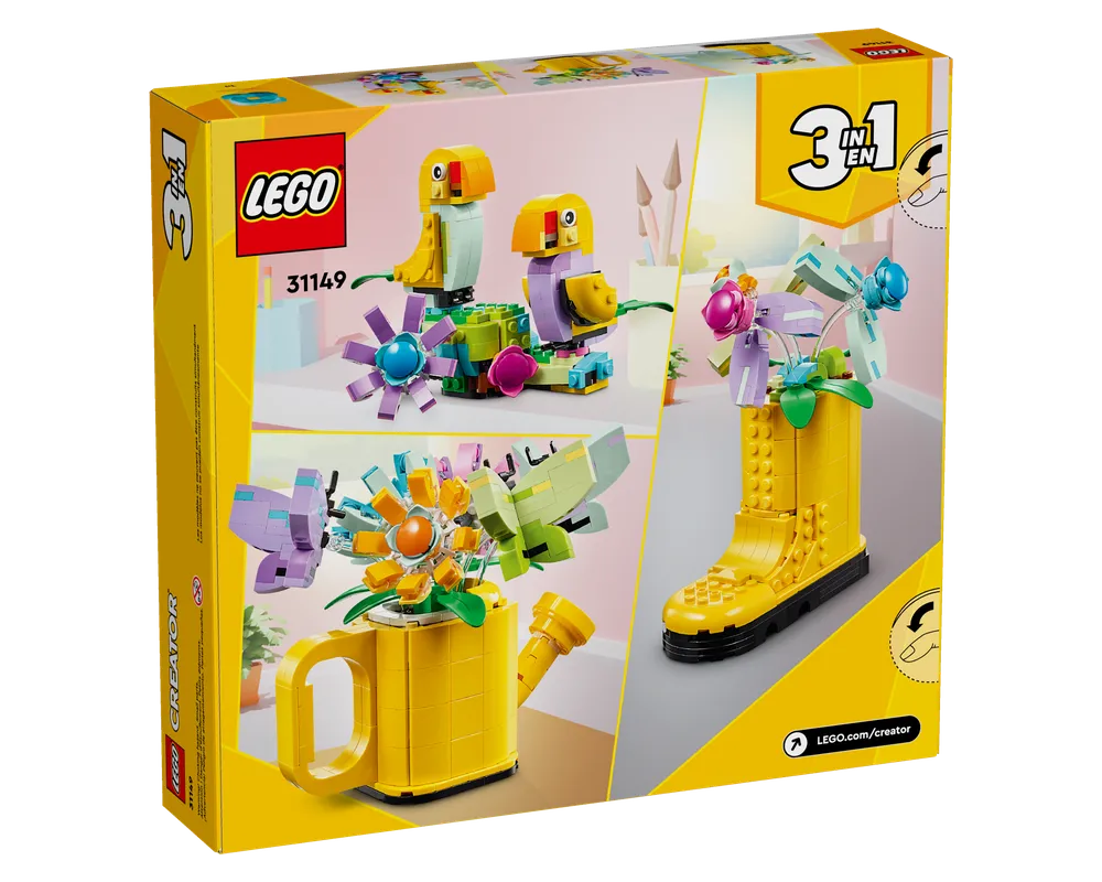LEGO Creator 31149 - Flowers in Watering Can - Authentic LEGO Set Image 8