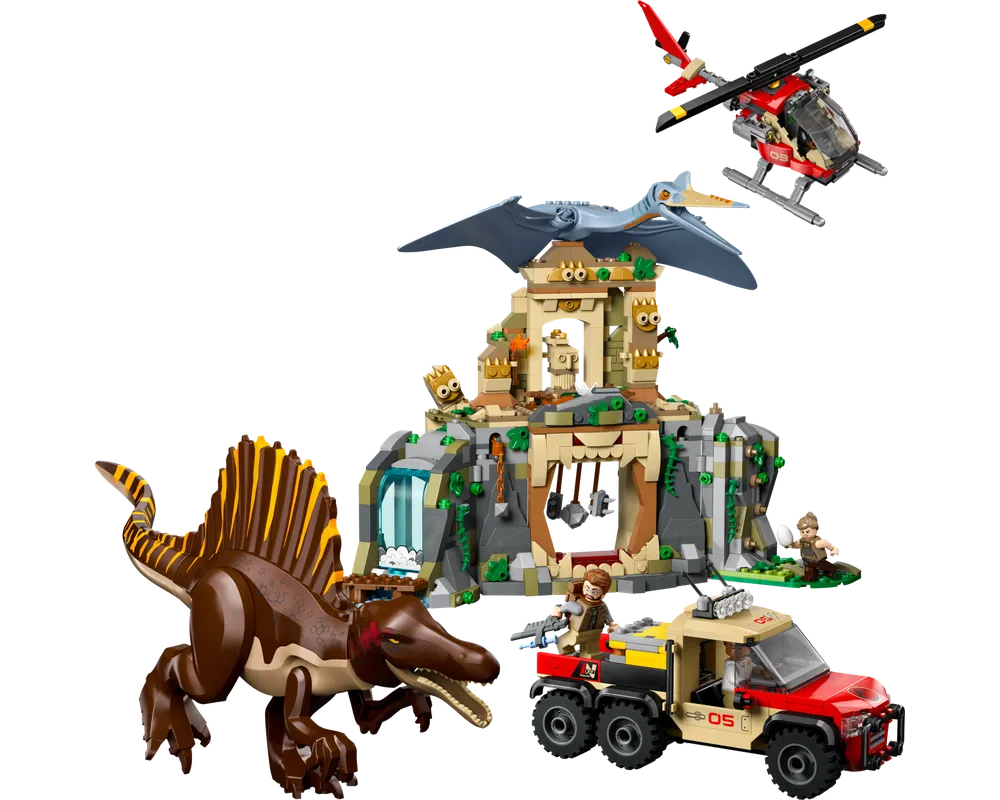 LEGO Jurassic World 76976 - Spinosaurus & Quetzalcoatlus Air Mission - Authentic LEGO Set Image 14