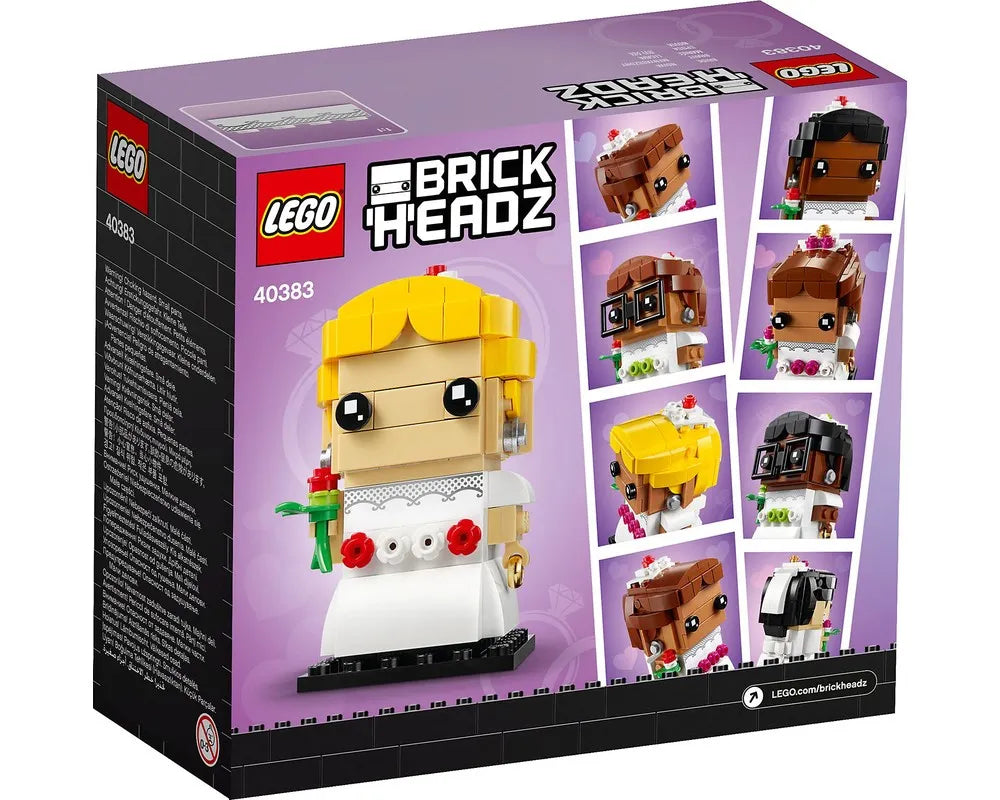 LEGO BrickHeadz 40383 - Bride - Authentic LEGO Set Image 3