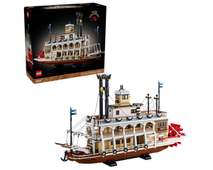 LEGO LEGO Ideas &#40;CUUSOO&#41; 21356 - River Steamboat - Authentic LEGO Set Main Image