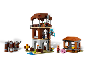 LEGO Minecraft 21278 - The Pillager Outpost and Ravager - Authentic LEGO Set Image 15