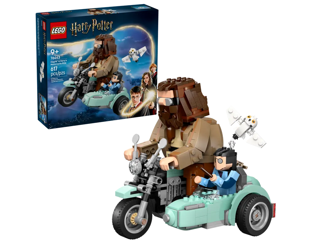 LEGO Harry Potter 76443 - Hagrid & Harry's Motorcycle Ride - Authentic LEGO Set Main Image