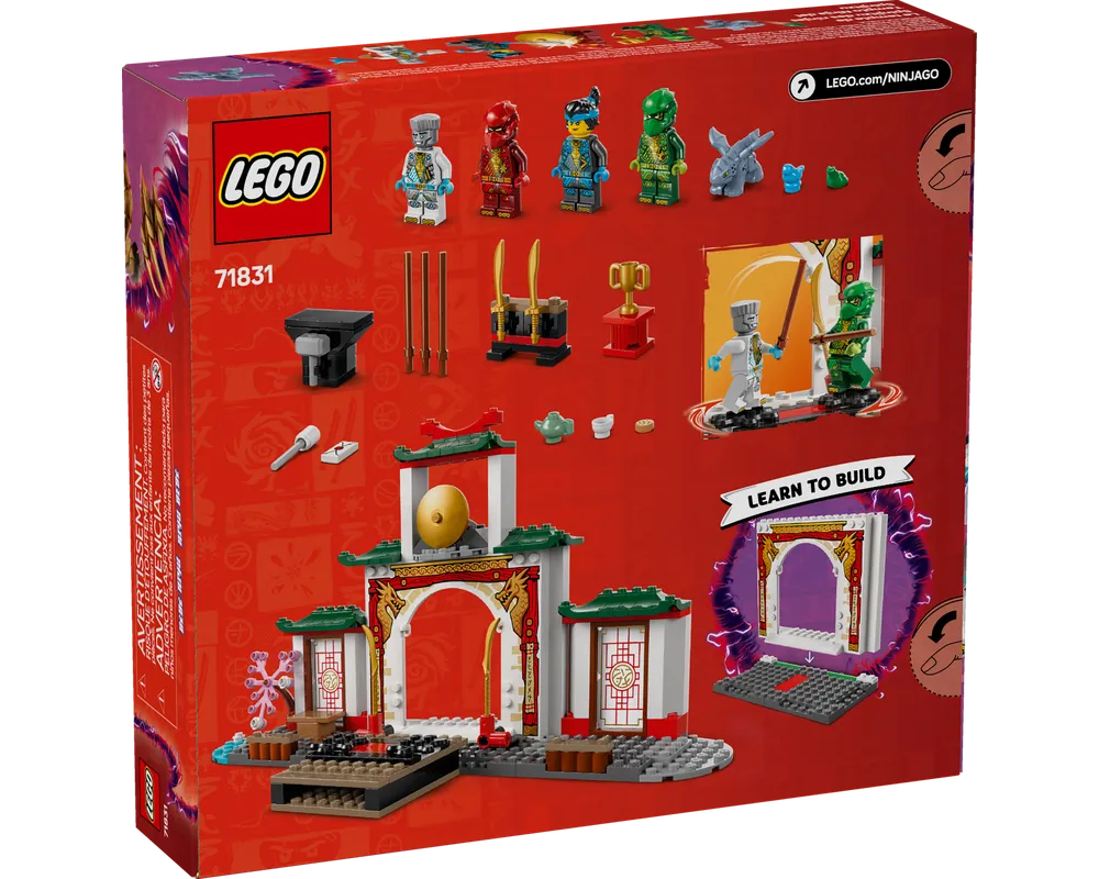 LEGO NINJAGO 71831 - Ninja Spinjitzu Temple - Authentic LEGO Set Image 3