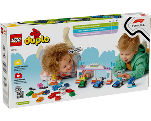 LEGO DUPLO 10445 - F1 Team Racing Cars & Drivers - Authentic LEGO Set Image 3