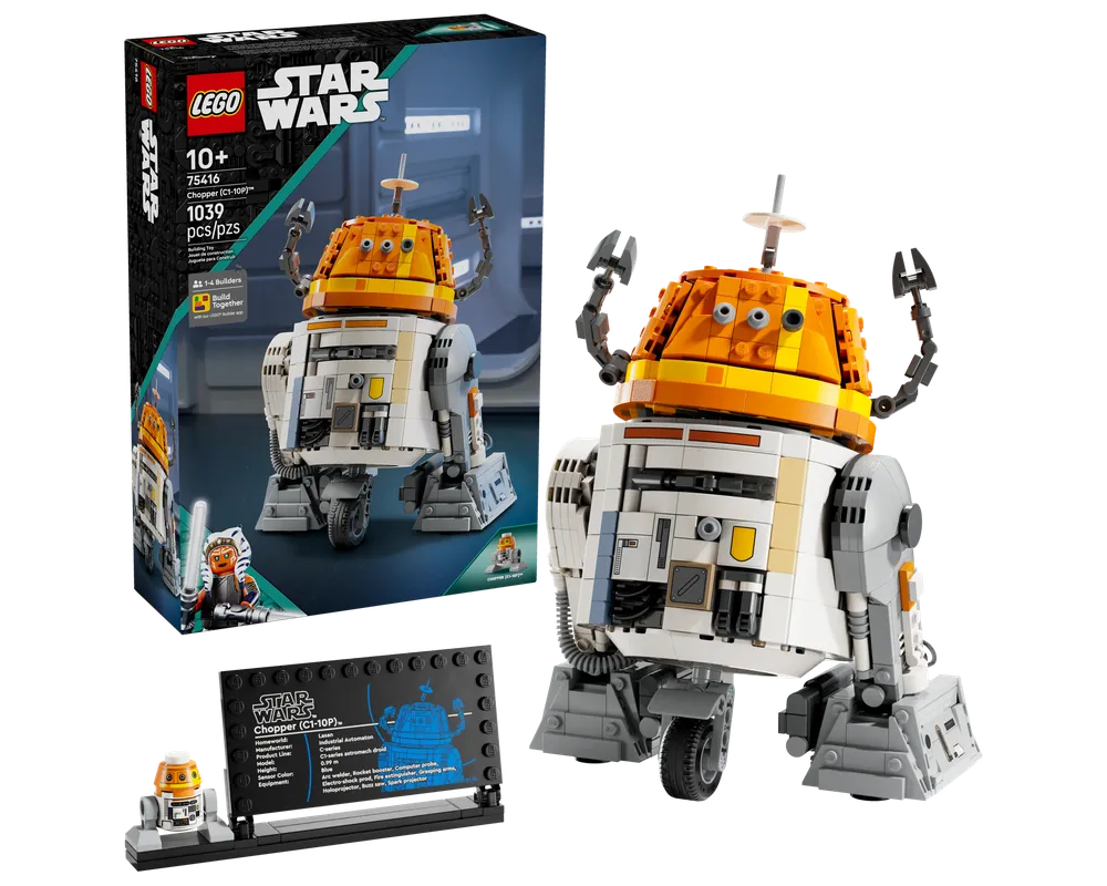 LEGO Star Wars 75416 - Chopper (C1-10P) - Authentic LEGO Set Main Image