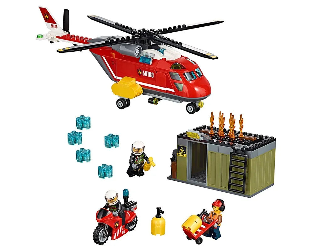 =LEGO City 60108 - Fire Response Unit - Authentic LEGO Set Image 3