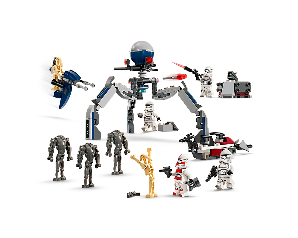 LEGO Star Wars 75372 - Clone Trooper & Battle Droid Battle Pack - Authentic LEGO Set Image 8