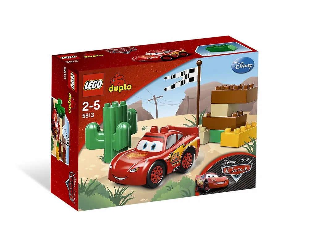 LEGO DUPLO 5813 - Lightning McQueen - Authentic LEGO Set Main Image