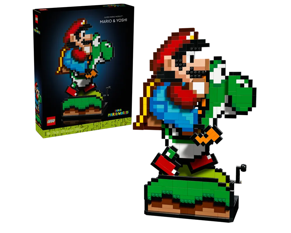 LEGO Super Mario 71438 - Super Mario World: Mario & Yoshi - Authentic LEGO Set Main Image