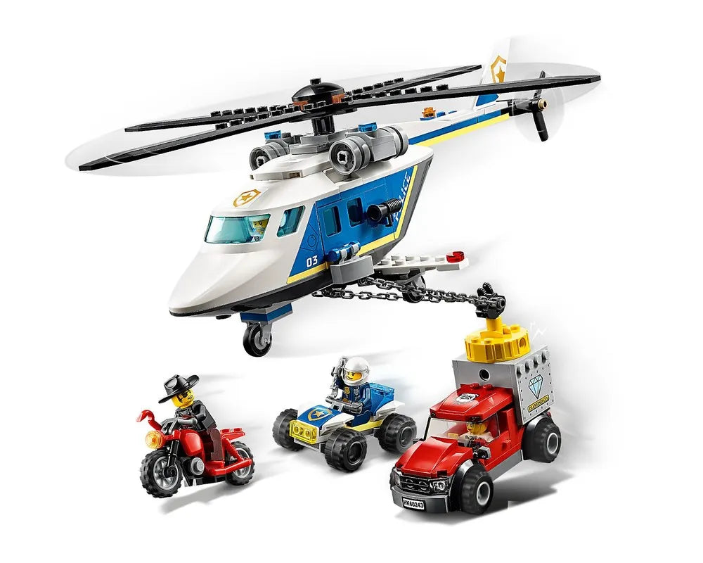 LEGO City 60243 - Police Helicopter Chase - Authentic LEGO Set Image 4