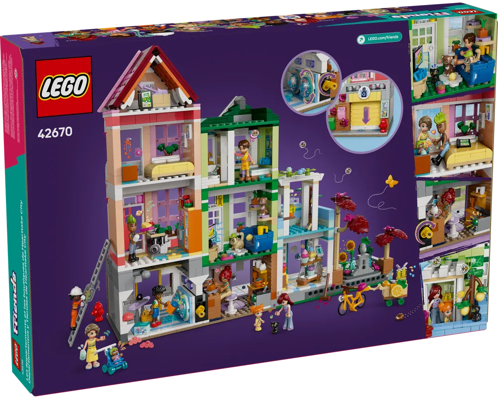 LEGO Friends 42670 - Heartlake City Apartments and Shops - Authentic LEGO Set Image 3