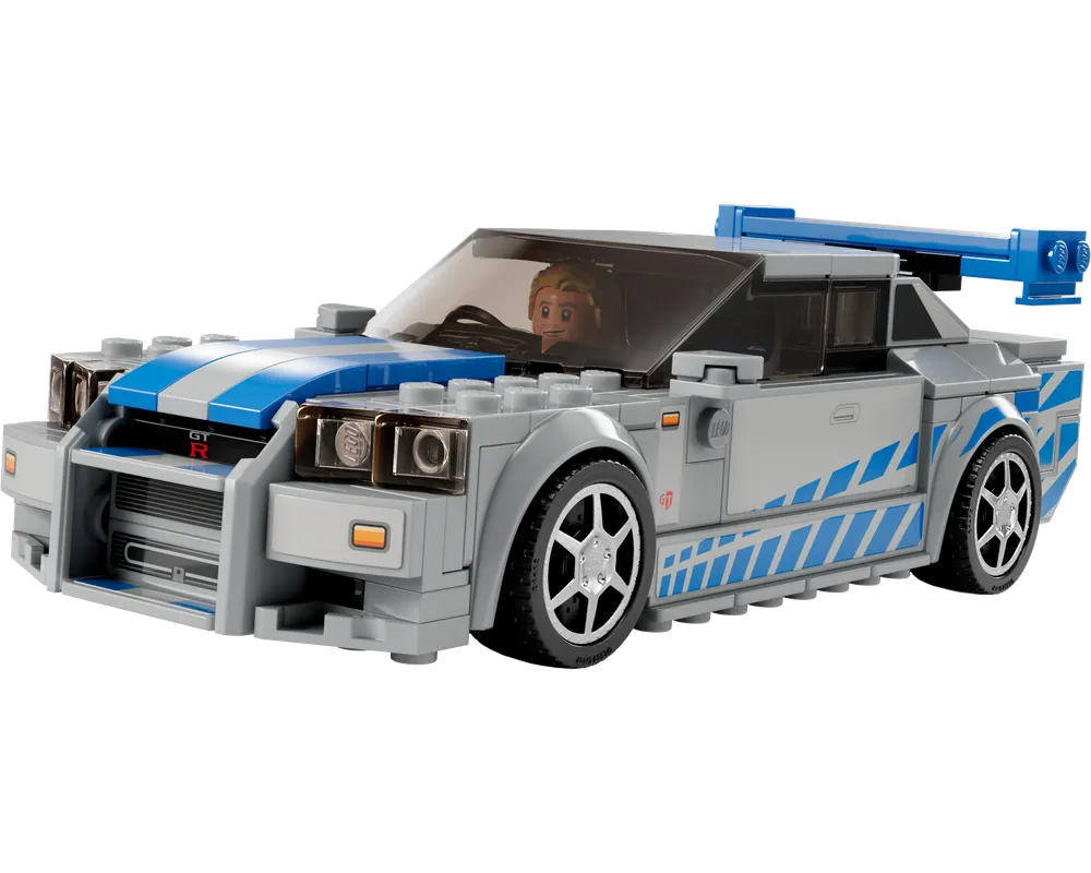 =LEGO SPEED CHAMPIONS 76917 - 2 Fast 2 Furious Nissan Skyline GT-R (R34) - Authentic LEGO Set Image 2