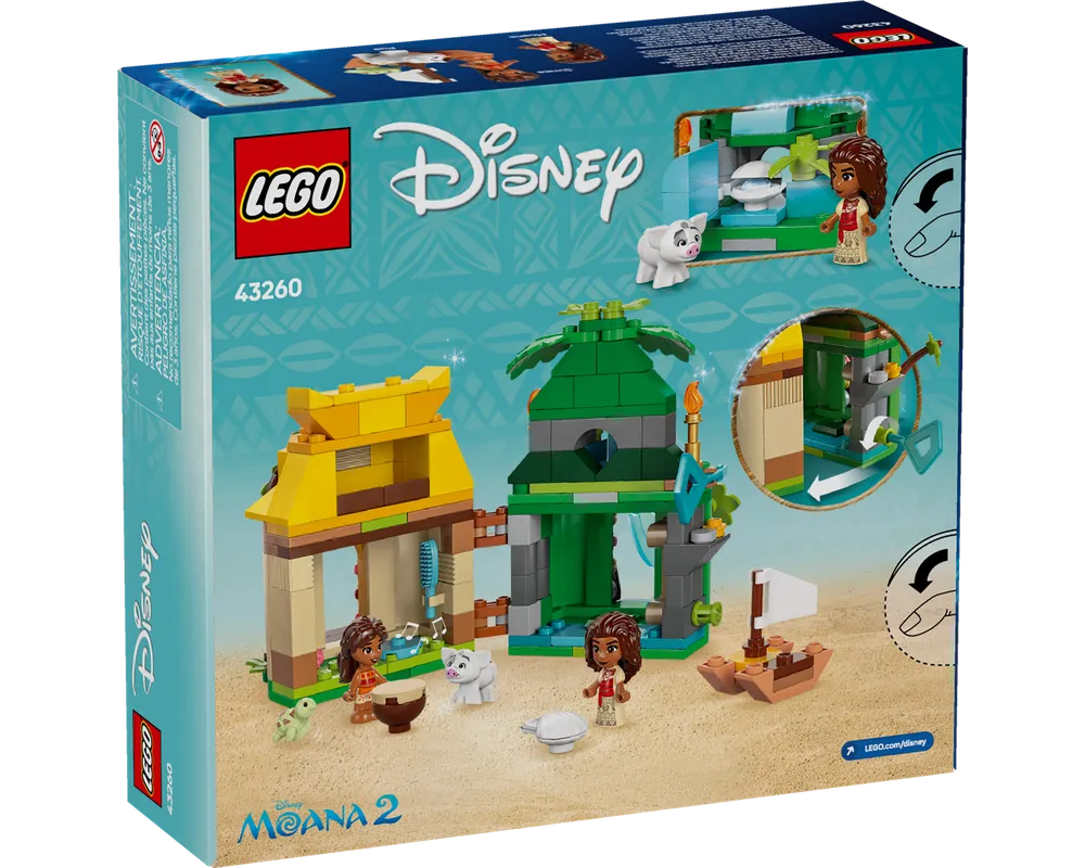 LEGO Disney 43260 - Moana's Island Fun - Authentic LEGO Set Image 6