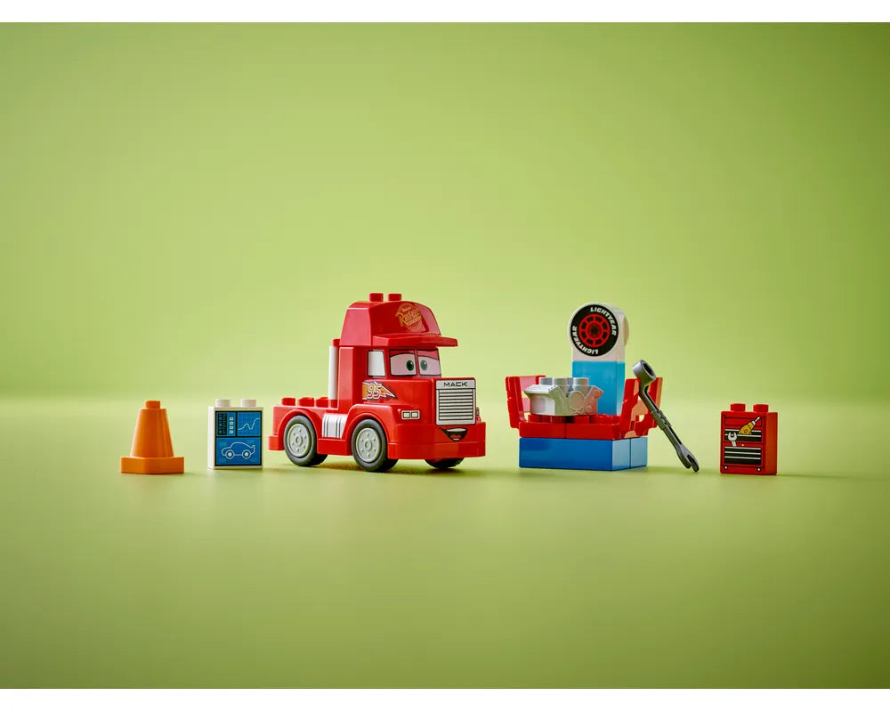 LEGO DUPLO 10417 - Mack at the Race - Authentic LEGO Set Image 6