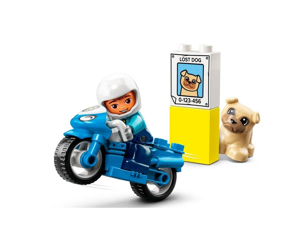 LEGO DUPLO 10967 - Police Motorcycle - Authentic LEGO Set Image 4