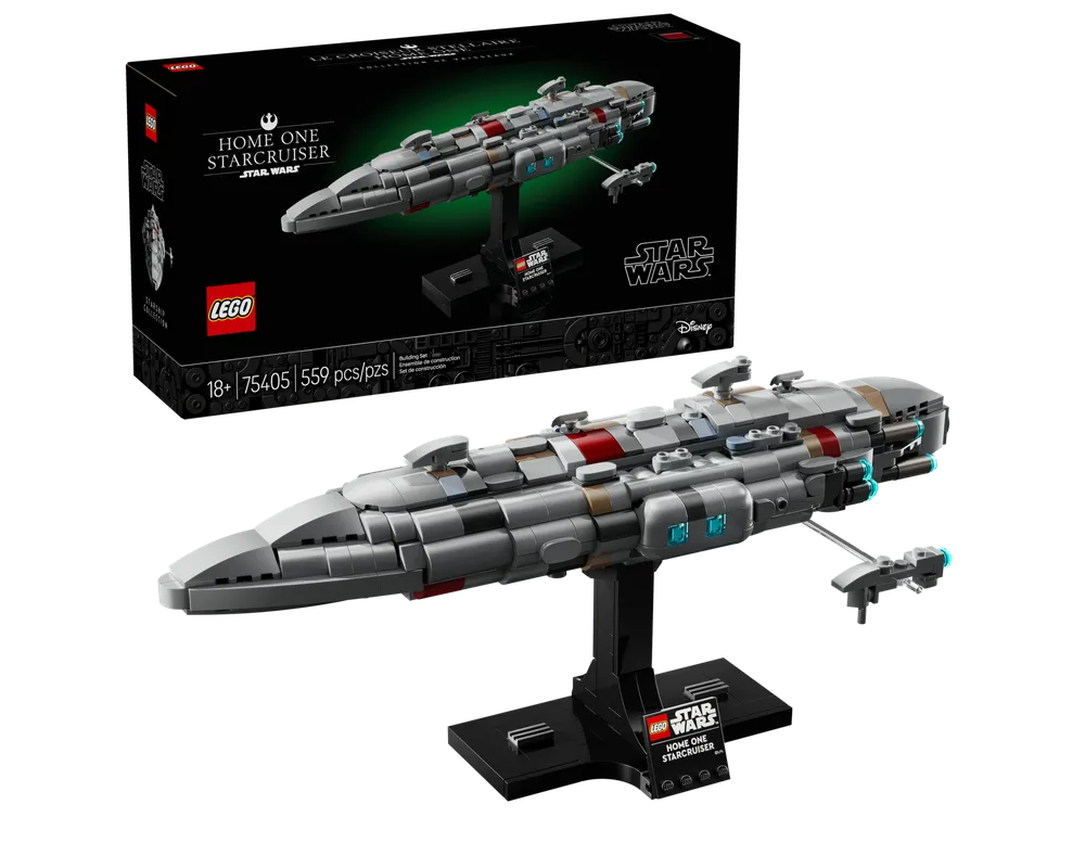 LEGO Star Wars 75405 - Home One Starcruiser - Authentic LEGO Set Main Image