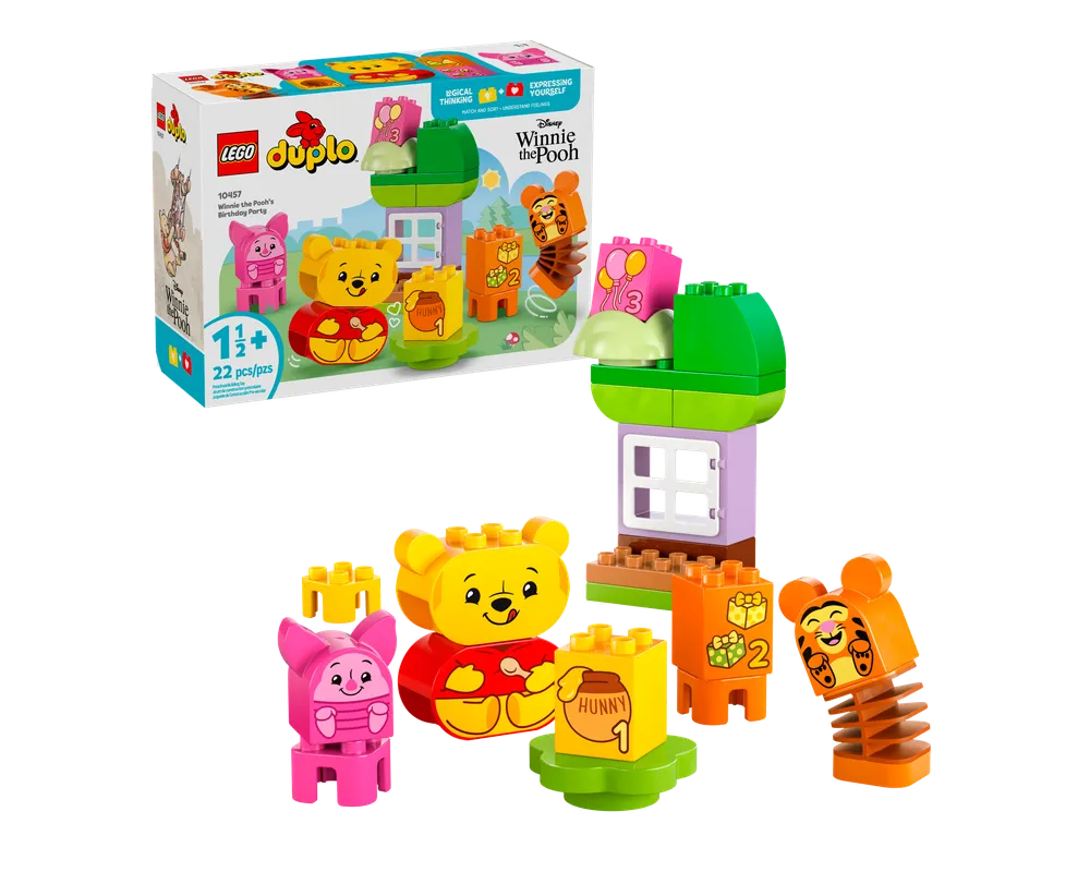 LEGO DUPLO 10457 - Winnie the Pooh's Birthday Party - Authentic LEGO Set Main Image