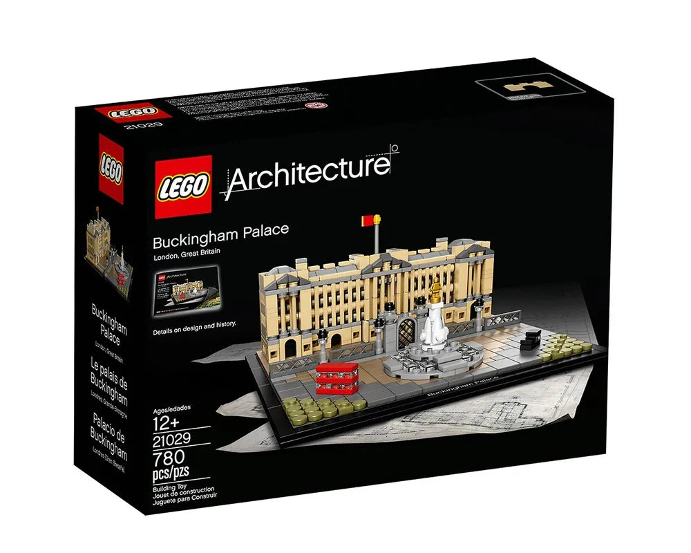 LEGO Architecture 21029 - Buckingham Palace box opened, but all bags still sealed - Authentic LEGO Set Main Image