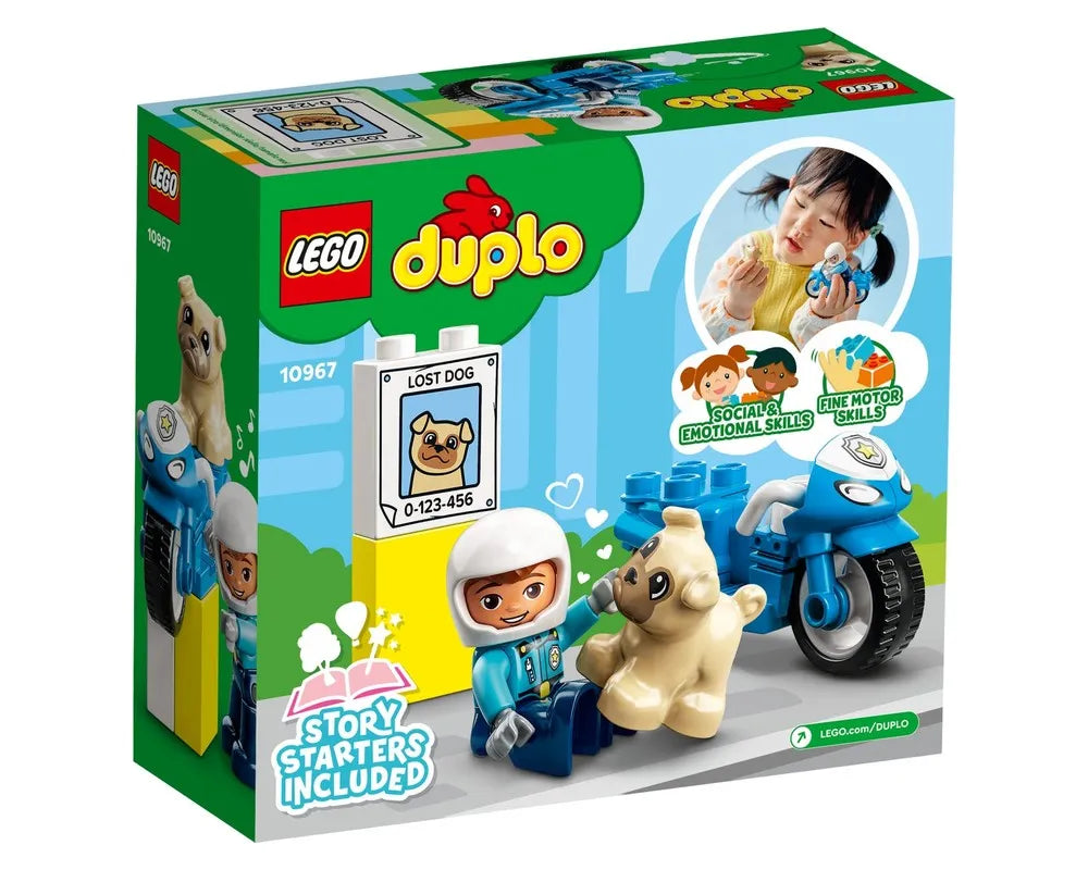 LEGO DUPLO 10967 - Police Motorcycle - Authentic LEGO Set Image 5