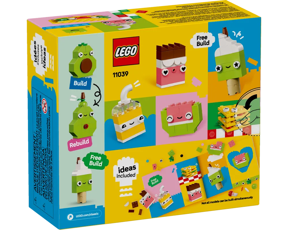 LEGO Classic 11039 - Creative Food Friends - Authentic LEGO Set Image 9