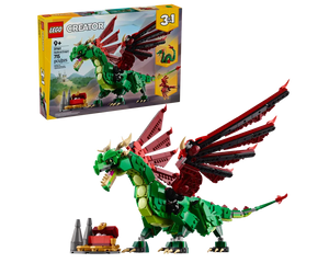 LEGO Creator 31161 - Medieval Dragon - Authentic LEGO Set Main Image
